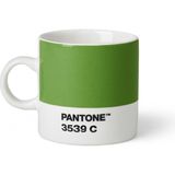 Pantone Porselen Espresso Fincan - Yeşil