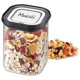 Pantry Saklama Kabı, 900 Ml, Hava Geçirmez Kapaklı Saklama Kabı, Gıda Saklama Kabı, Çok Yönl - 0 - 19 lt - Çok Renkli