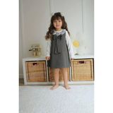 Pantulux Kız Çocuğu Kıyafetli Ikili Set Body Dahil Dantel Detaylı Set KIYAFET-J293-JLB-065 - 2 - 3 Yaş - Gri