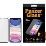 Panzer Glass iPhone XR/11 Çerçeveli Cam Ekran Koruyucu
