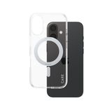 Panzerglass Care iPhone 16 Feature Kickstand MagSafe Gümüş Kılıf