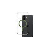 PanzerGlass Flagship Iphone 16 Magsafe Uyumlu Urban Combat Şeffaf-yeşil Telefon Kılıfı