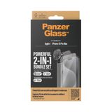 Panzerglass iPhone 15 Pro Max 2in1 Pack Tam Uyumlu Kolay Hizalayıcı Ekran Koruyucu