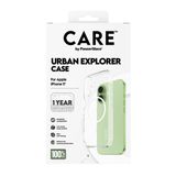 Panzerglass iPhone 17 Beyaz Şeffaf Urban Explorer Magsafe Kılıf