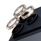 Panzerglass iPhone 17 Pro / Pro Max / 16 Pro / Pro Max Hoops Simli Altın Kamera Lens Koruyucu