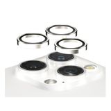 Panzerglass Pp Rings Iphone15 Pro/15 Pro Max Kamera Koruyucu Beyaz Titanyum