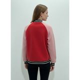 Paolo Framinco PF-069 Kuzu Derisi Spor Kürk Deri Ceket - Kırmızı - Pembe - 38