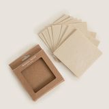 Pap Kare Not Kağıdı 30 Sayfa Natural - 1 - Kahverengi