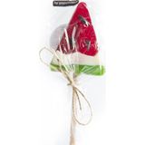 Papabubble Karpuz Formlu Orta Boy Lolipop Şeker - 19 gr