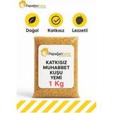 Papağanhane Katkısız Muhabbet Kuşu Yemi 1 Kg - Doğal, Vitaminli, Taze Tohum Karışımı