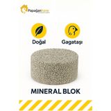 Papağanhane Kuşlar İçin Mineral Blok Gaga Taşı – Doğal Mineral Desteği, Gaga Sağlığı ve Törpüleme Taşı