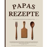 Papas Rezepte: Leeres Rezeptbuch zum selbst gestalten, ein kochbuch blanko personalisiert zum selbst ausfüllen mit all deinen rezepten