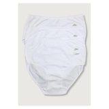Papatya 1851 Yüksek Bel Modal Külot, 3lü Paket, Beyaz, L Beden, Kadın