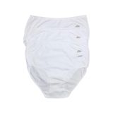papatya 3'lü Paket Yüksek Bel Külot, L, ELF568PPTY1851CCM3, Beyaz, kadın