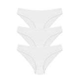 Papatya 6 Adet Beyaz Renk Bikini Külot Beyaz 38-40