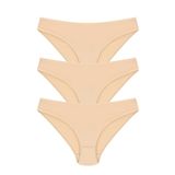 Papatya 6 Adet Ten Rengi Bikini Külot Pembe 38-40