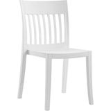 Papatya Eden-S 4 Adet Sandalye Bahçe Mutfak Restoran Kafe Beyaz