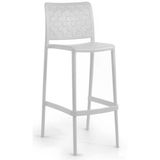 Papatya Fame Bar Sandalyesi 75 Cm Bej - Kolçaksız