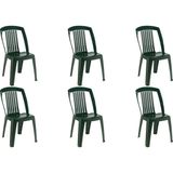 Papatya Favori 6 Adet Kaliteli Plastik Sandalye Bahçe Balkon