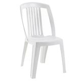 Papatya Favori Sandalye - Plastik Bahçe Balkon Sandalyesi Beyaz