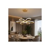 Papatya Gold 3 Renk Ultra Ledli Sarkıtma Modern Avize F524fdt148125