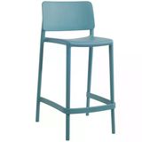 Papatya Joy Bar Sandalyesi 65 Cm Deniz Mavisi - Kolçaksız