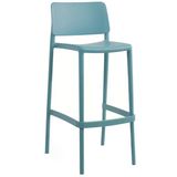Papatya Joy Bar Sandalyesi 75 Cm Deniz Mavisi - Kolçaksız