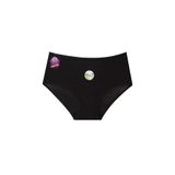 Papatya Kadın Bambu Yüksek Bel Yumuşak Doku Külot, Siyah, 2XL, 6'lı Set Papatya 2572