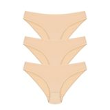 Papatya Kadın Bikini Külotu, 12 Adet, Ten Rengi, L/XL Beden