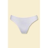 Papatya Kadın Bikini Külotu, 3'lü Paket, Beyaz, S/M Beden