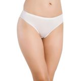 Papatya Kadın Bikini Külotu, 3'lü Paket, Ekru, S Beden
