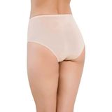 Papatya Kadın Külotu, 3'lü Paket, Slip Kesim, Ten Rengi, 38 Beden