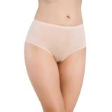 Papatya Kadın Yüksek Bel Külot,%100 Pamuklu Modal, 6 Adet, Ten, 2XL