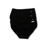Papatya Kadın Yüksek Bel Slip Külot, 3'lü Paket, Siyah, 38 Beden ELF568PPTY1851CCM3