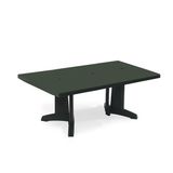Papatya Katar Plastik Masa - Bahçe Masası 115X180cm 8 Kişilik - Yeşil Renk