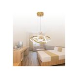 PAPATYA LEDLİ 1 TOPLU 3 RENK SALON OTURMA YATAK MUTFAK ODASI AVİZESİ
