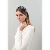 Papatya Motifli Denim Taç Lacivert K2586104_015