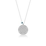 Papatya Silver Yaşam Çiçeği Gümüş Kolye