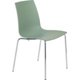 Papatya X-Treme Pro Sandalye Pastel Yeşil Krom Ayaklı