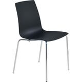 Papatya X-treme Pro Sandalye Siyah Krom Ayaklı