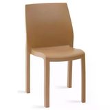 Papatya Yummy Sandalye Teak - Plastik Bahçe Balkon Sandalyesi