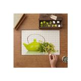 Papatyalar- Çaydanlık- Bitki Çayı Tasarımı 240 Parça Ahşap Puzzle Ahşap Kutuda MP00017