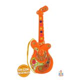 PapatyamPartiEvi Eğitici Sesli Işıklı Gitar - 35 cm Boyunda Müzik Aleti Oyuncak