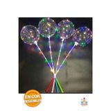 PapatyamPartiEvi Led Işıklı Şeffaf Balon Seti - Partiler İçin Göz Alıcı Atmosfer Yaratın