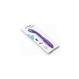 Pape 3D Book Light Parlak LED Kitap Okuma Işığı Mor