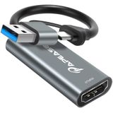Papeaso Yakalama Kartı, Video Yakalama Kartı HDMI - USB/Type-C 1080P 60FPS Oyunu Yakalama Kartı Akış, Öğretim, Video konferans veya Canlı Yayın için