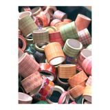 Papeit Kağıt Desenli Bant Washi Tape Maskeleme Bandı (1 Adet)(Random Seçilecektir)