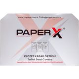 Paper X Paperx Klozet Kapağı Kağıt Örtüsü 200LÜ - Beyaz