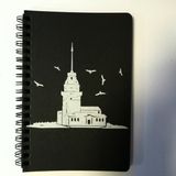 Paperart Spiralli Defter Siyah 12 x 17 cm