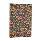 Paperblanks 2026 English Diary Wild Flowers Midi Day Ajanda - Çok Renkli